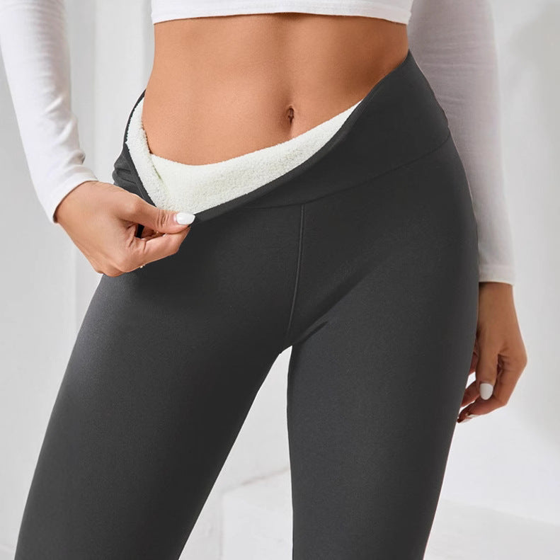Women's autumn and winter high waisted leggings