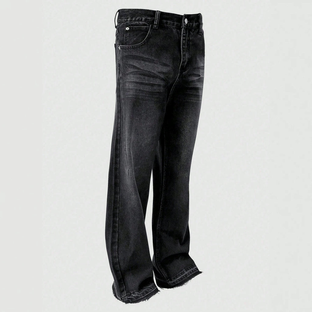Men Vintage Retro Jeans