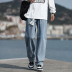 Men's Casual Straight Leg Denim Jeans