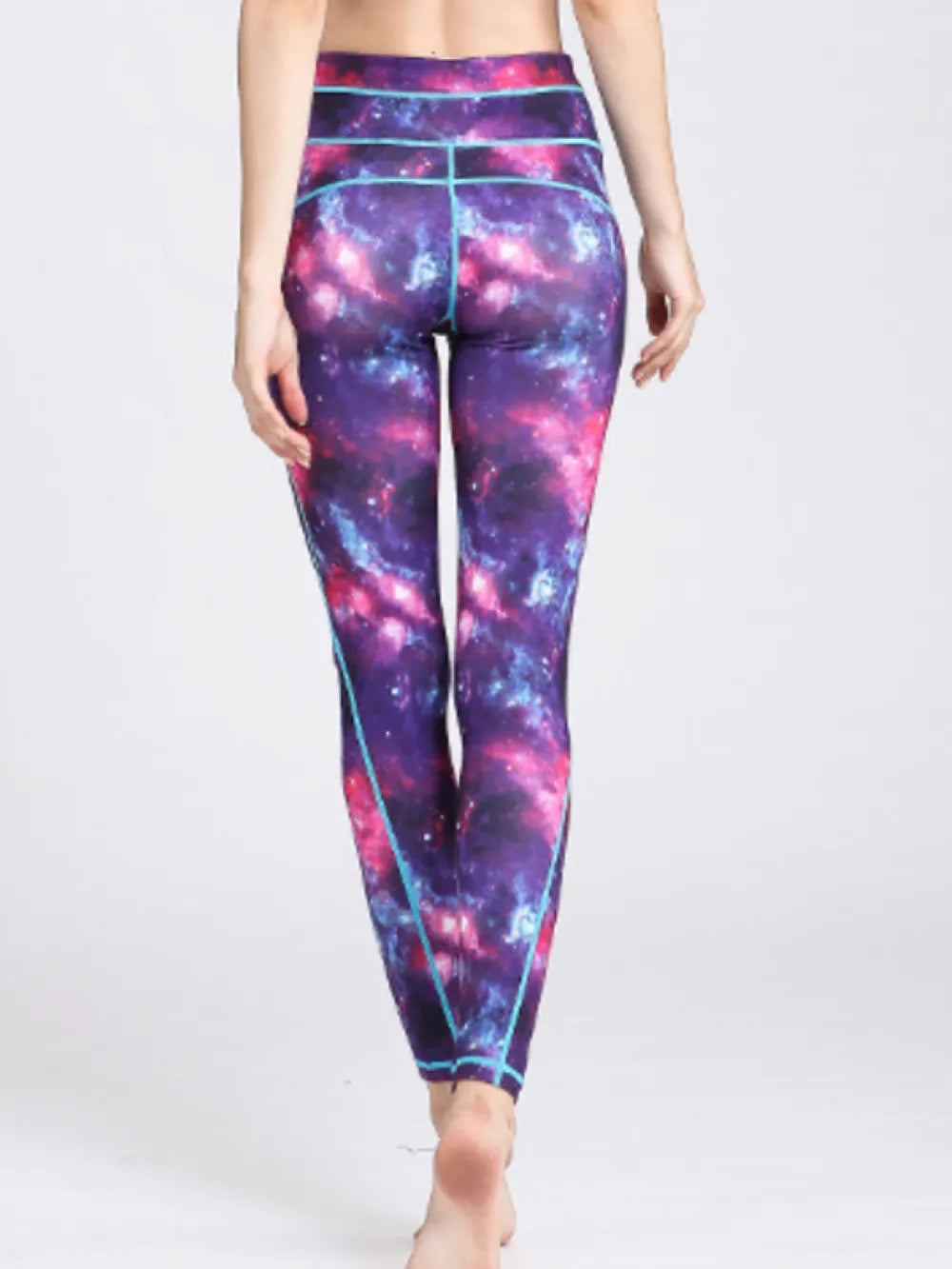 Printed High Waist Leggings for Active Wear