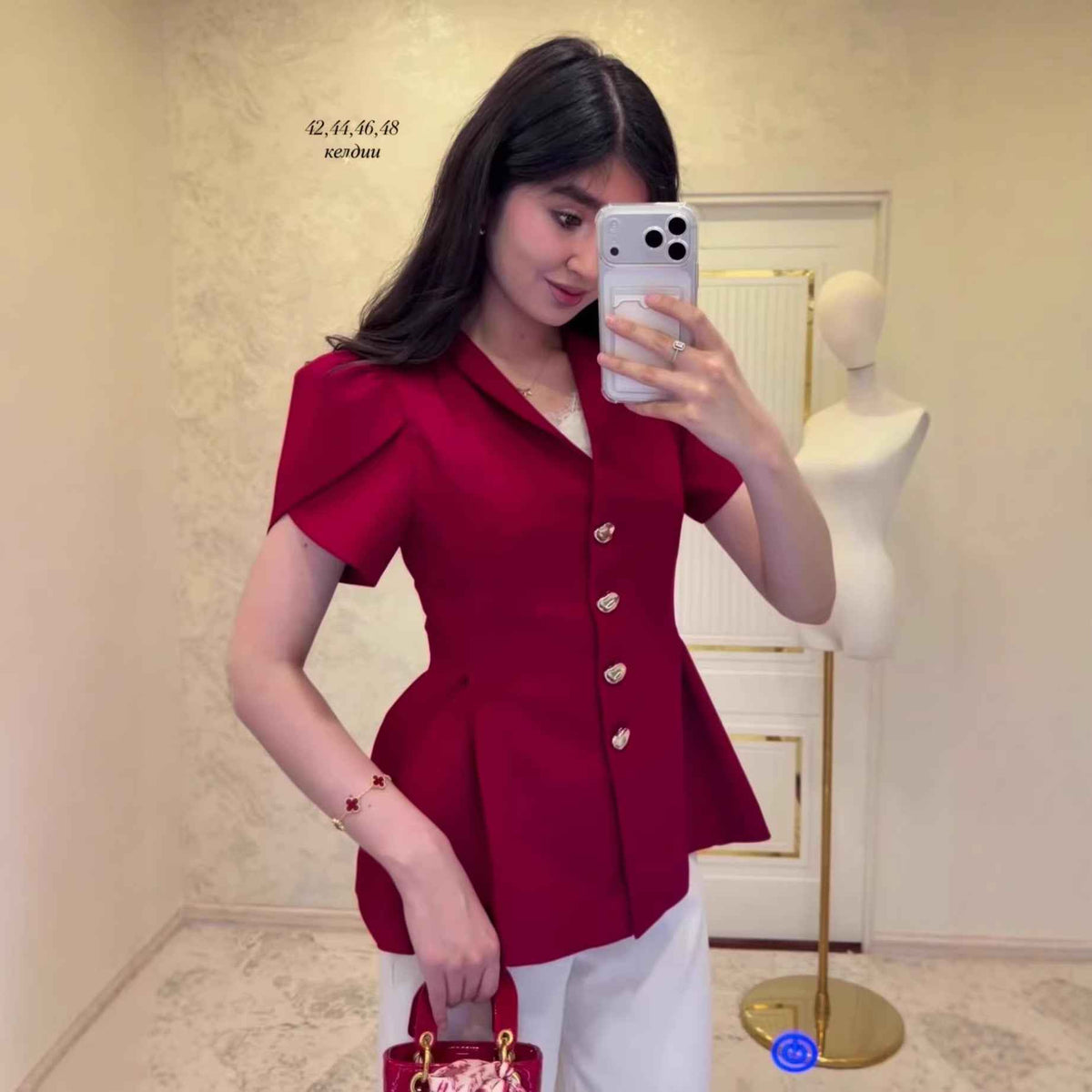 Women's Short Sleeve Lapel Cardigan Top | District Hurd Limited
