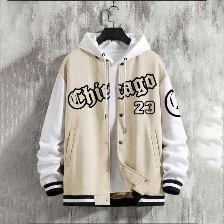 Men's Loose Fit American Baseball Jacket | District Hurd Limited
