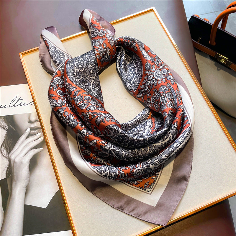Retro Printed Scarf