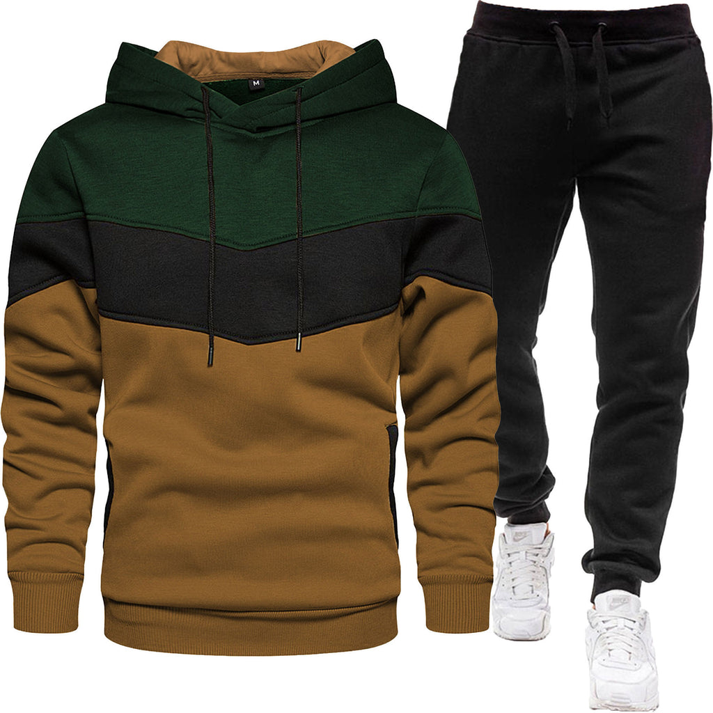 Men's Casual Hoodie Sports Suit