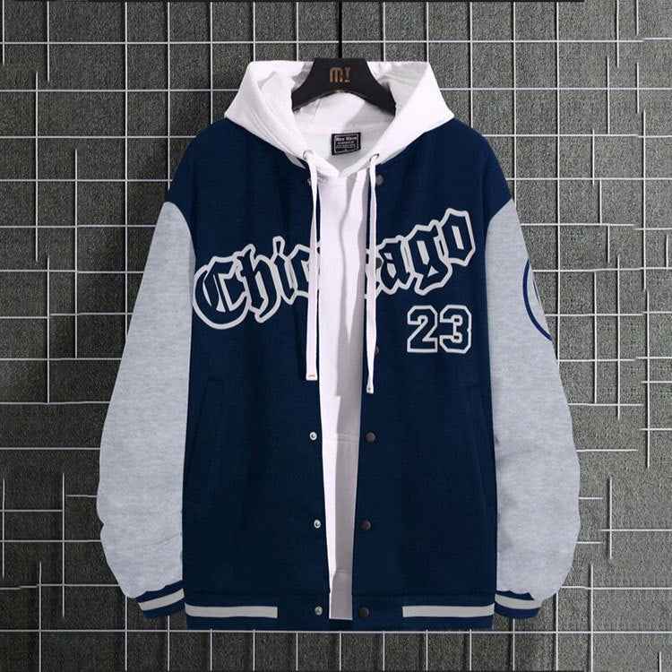 Men's Loose Fit American Baseball Jacket | District Hurd Limited