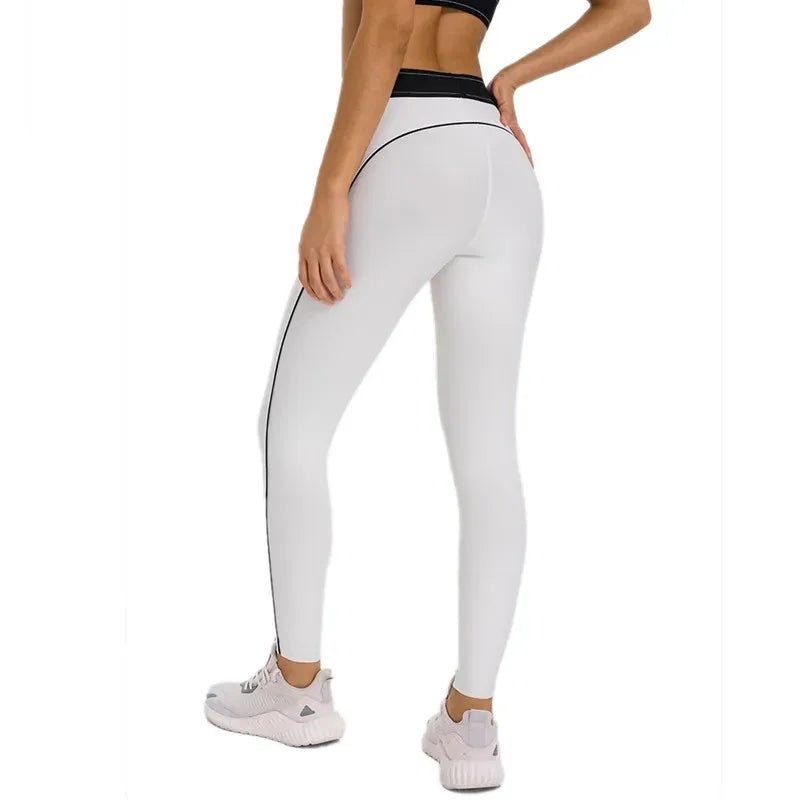 Women Elastic Fitness Leggings Gym Compression Leggings