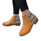 Women's Velvet-Lined Pointed Toe Martin Boots | District Hurd Limited
