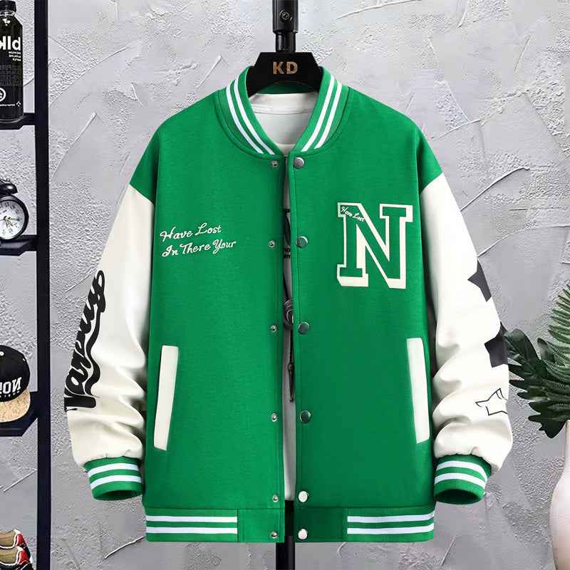 Men's Oversized Baseball Jacket — Spring/Autumn | District Hurd Limited