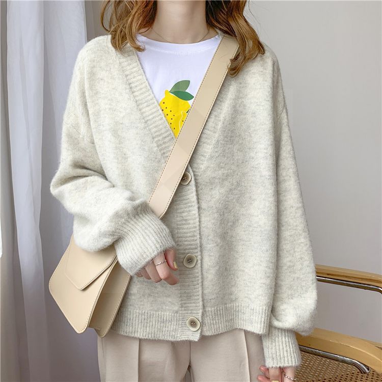 Oversize Knit Cardigan