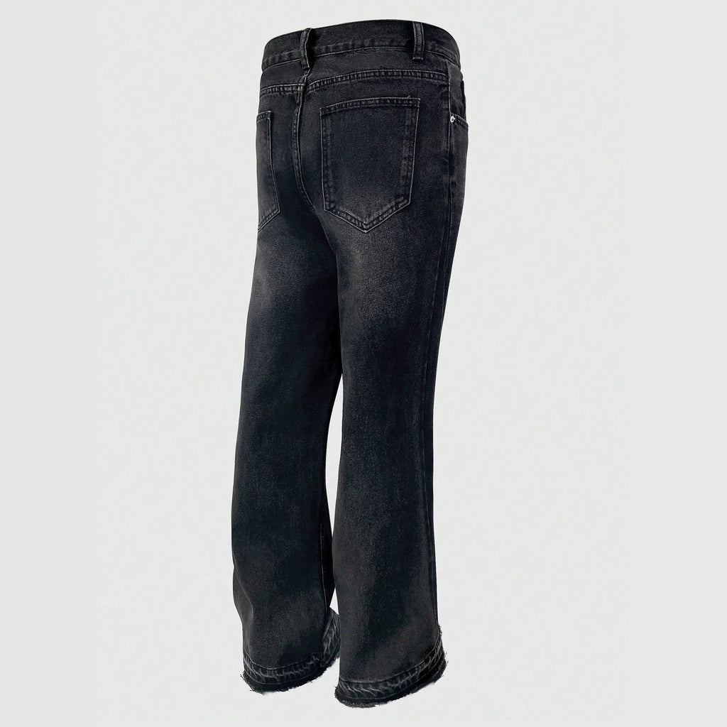 Men Vintage Retro Jeans