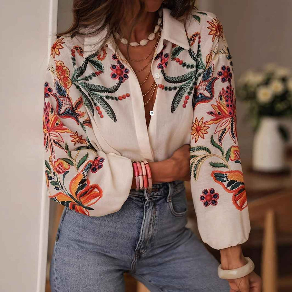 Oversized Digital Print Woven Shirt | District Hurd Limited