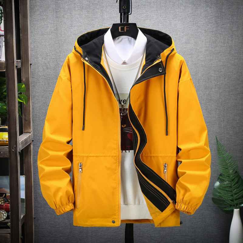 Men's Japanese Workwear Hooded Fashion Jacket | District Hurd Limited