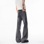 Slim Fit Straight Leg Denim Jeans Men