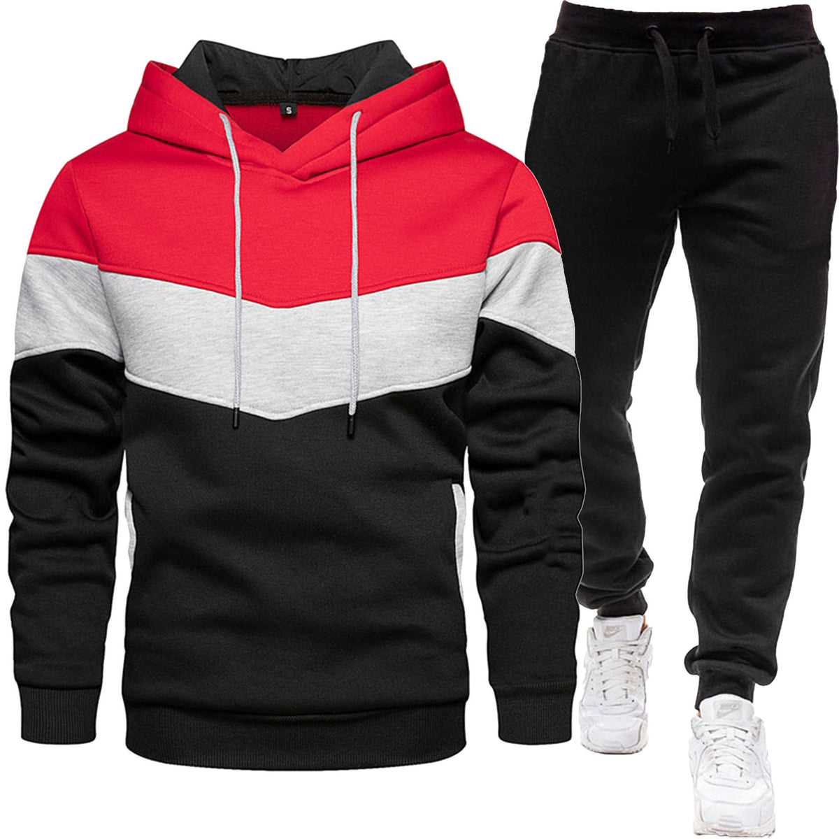 Men's Casual Hoodie Sports Suit