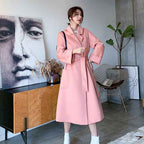 Women's Double-Sided Cashmere Wool Coat Windbreaker | District Hurd Limited