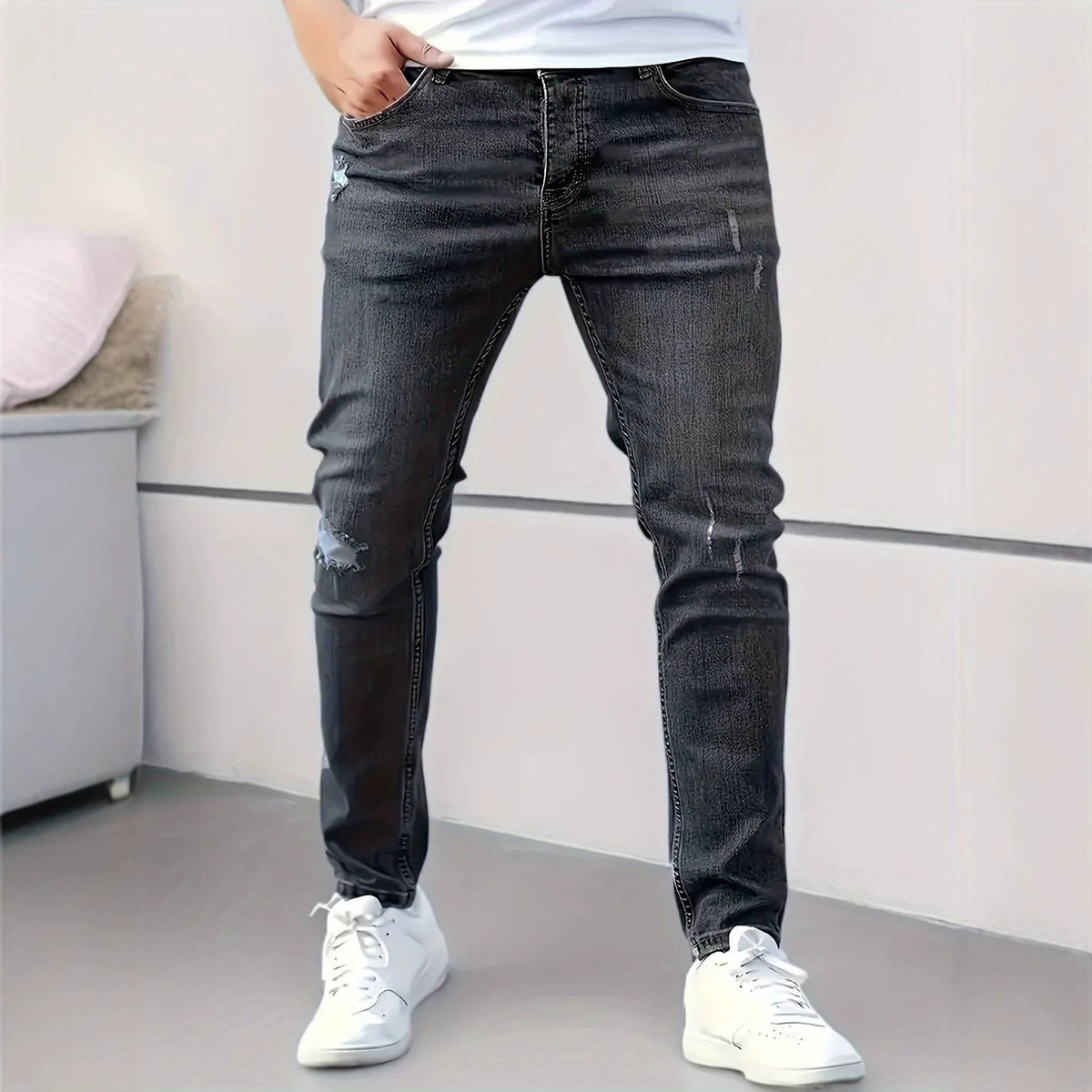 Men Slim Fit Skinny Jeans
