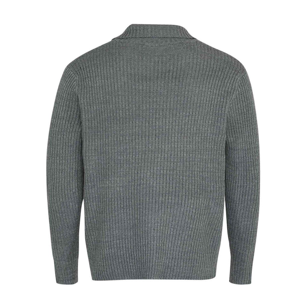 Knit Jumper Unisex – Retro Turn-Down Collar Vintage Style | District Hurd Limited