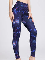 Printed High Waist Leggings for Active Wear