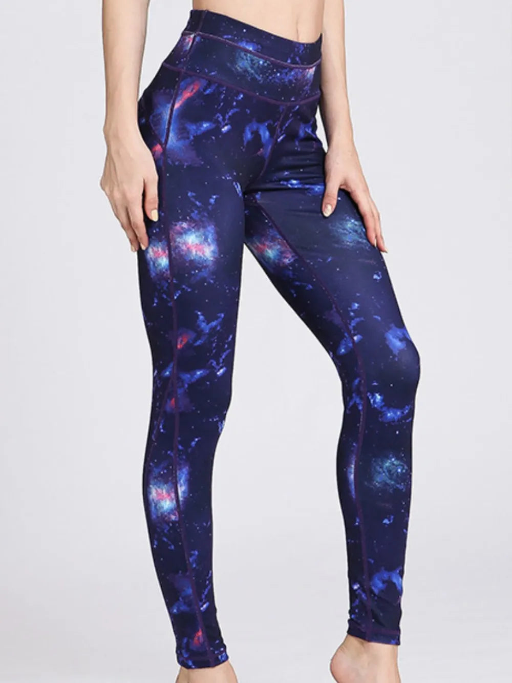Printed High Waist Leggings for Active Wear