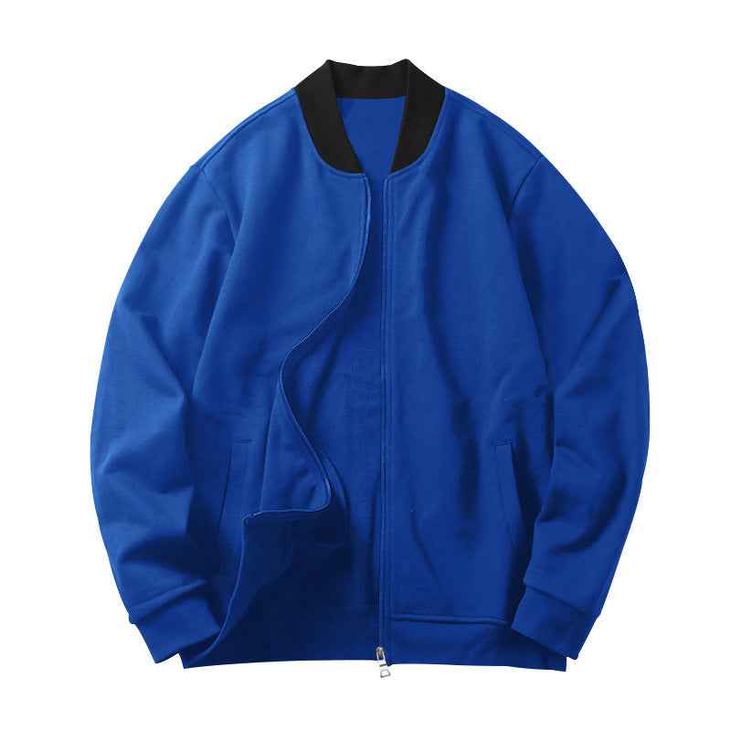 Men's Stand Collar Zip-Up Hoodie Jacket | District Hurd Limited