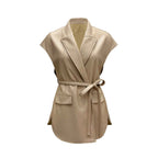 Leather Waistcoat – Sleeveless Biker Jacket Unisex | District Hurd Limited