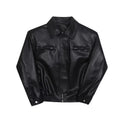 Men Trendy Leather Jacket