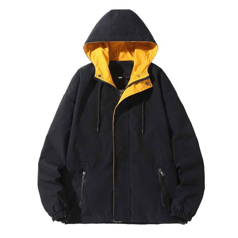 Men's Japanese Workwear Hooded Fashion Jacket | District Hurd Limited