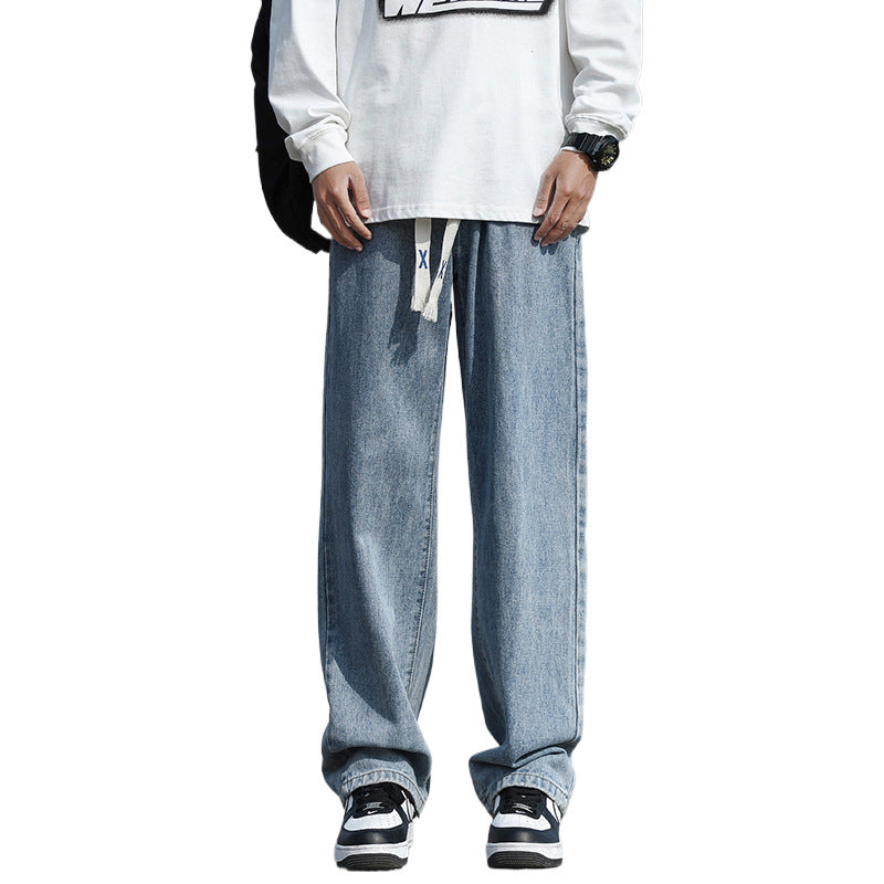 Men's Casual Straight Leg Denim Jeans
