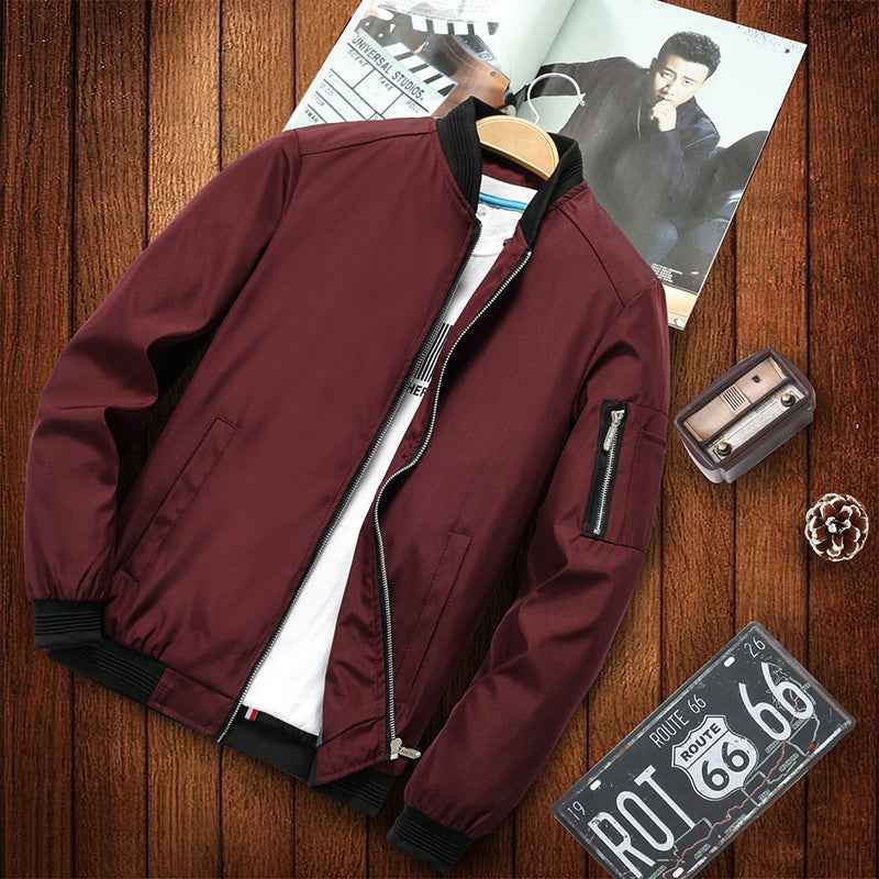 Men's Hooded Zip-Up Casual Jacket | District Hurd Limited