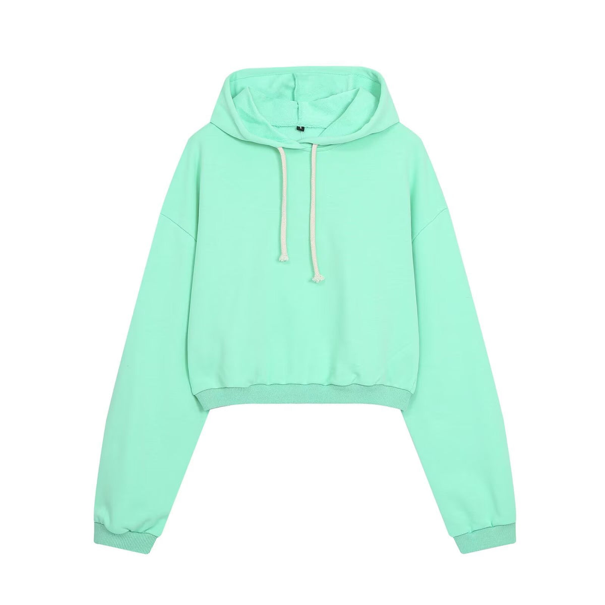 Zipper hooded sweatshirt jacket+pants set for women
