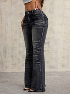 Women's High Waist Bootcut Jeans | District Hurd Limited