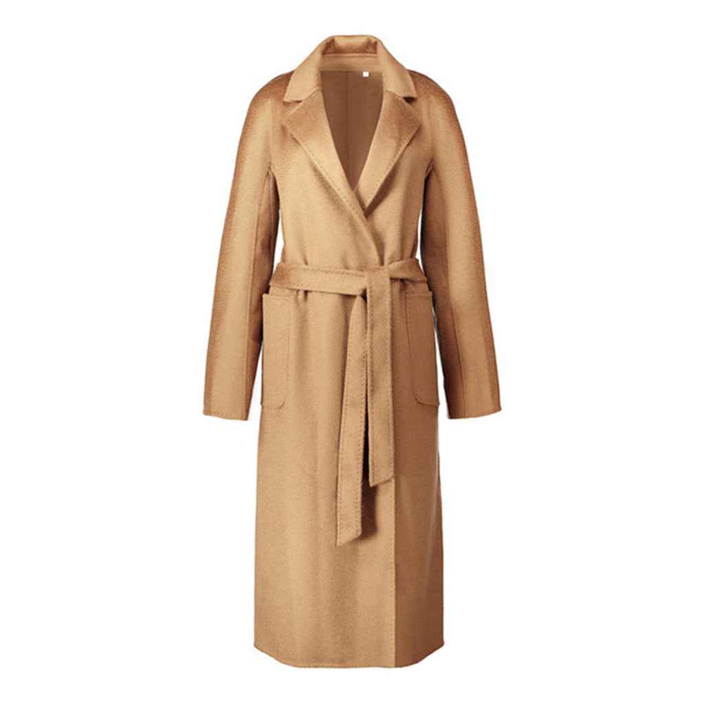 Women's Double-Sided Cashmere Wool Coat Windbreaker | District Hurd Limited