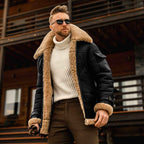 Men's Thickened Faux Fur Lined Winter Jacket | District Hurd Limited