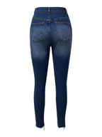 Women's Distressed Skinny Jeans with Pockets | District Hurd Limited