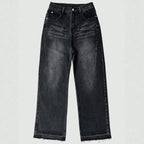Men Vintage Retro Jeans