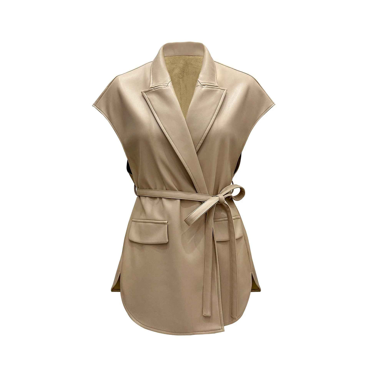 Leather Waistcoat – Sleeveless Biker Jacket Unisex | District Hurd Limited