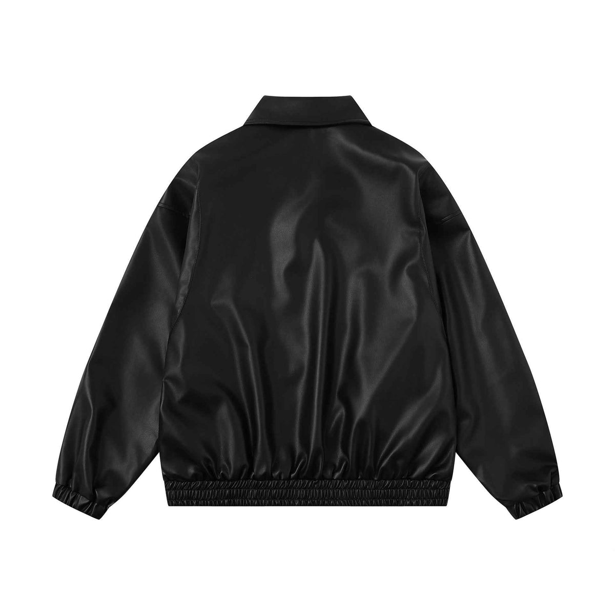Leather Jacket Unisex – Embroidered Premium Biker Style | District Hurd Limited
