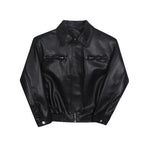 Men Trendy Leather Jacket