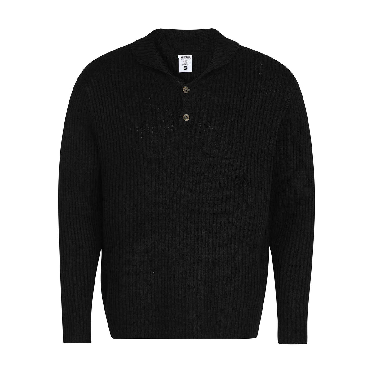 Knit Jumper Unisex – Retro Turn-Down Collar Vintage Style | District Hurd Limited
