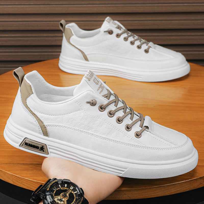 Men's Waterproof Leather Slip-On Casual Shoes | District Hurd Limited