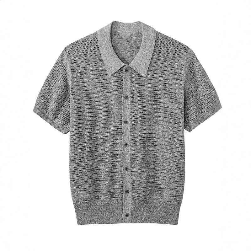 Men's Classic Knit Short Sleeve Polo Shirt | District Hurd Limited