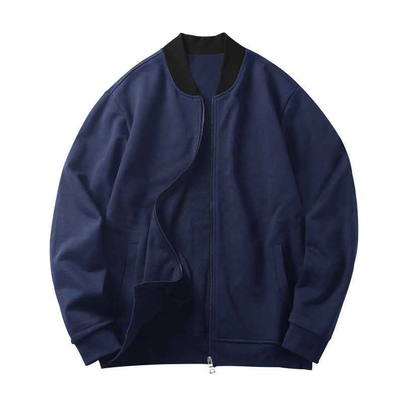 Men's Stand Collar Zip-Up Hoodie Jacket | District Hurd Limited