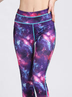 Printed High Waist Leggings for Active Wear