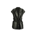 Leather Waistcoat – Sleeveless Biker Jacket Unisex | District Hurd Limited