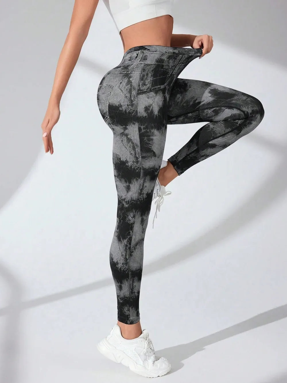 Tie-Dye High Waist Leggings
