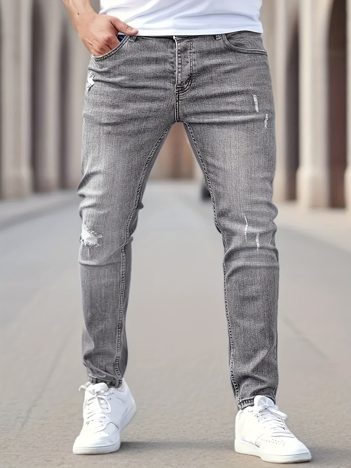 Men Slim Fit Skinny Jeans