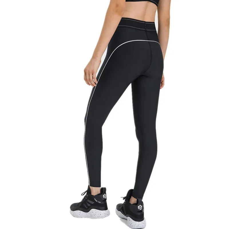 Women Elastic Fitness Leggings Gym Compression Leggings