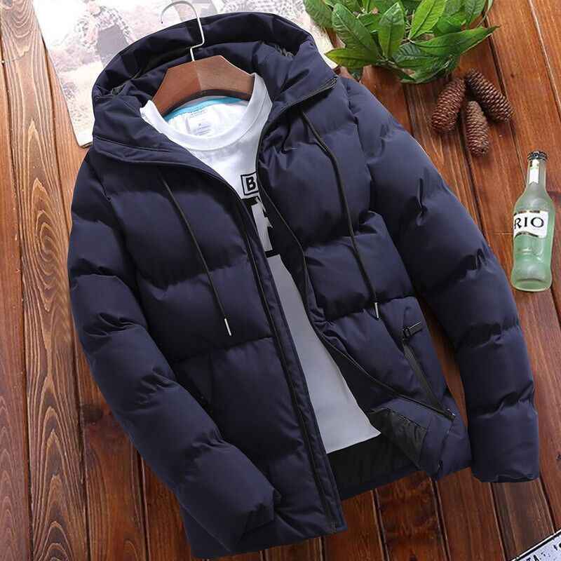 Men's Slim Fit Korean-Style Short Puffer Jacket | District Hurd Limited