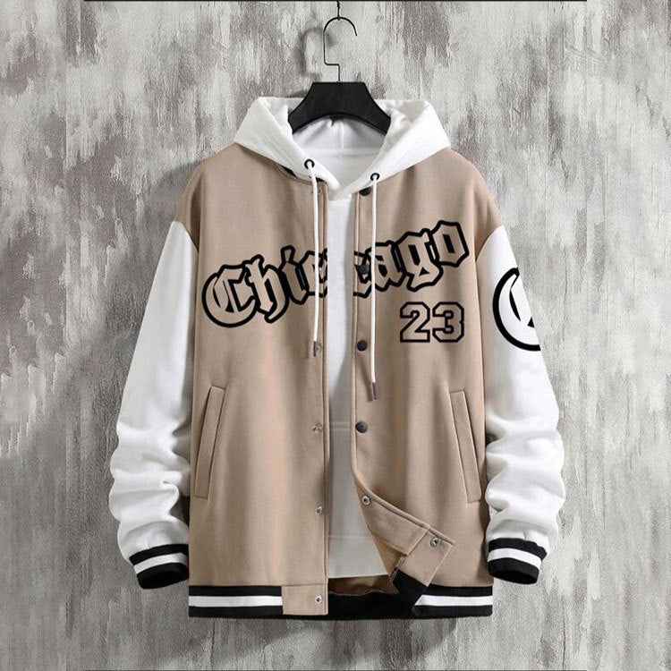 Men's Loose Fit American Baseball Jacket | District Hurd Limited