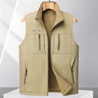 Men Casual Fleece Lined Vest